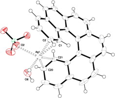 [6]Helicene as a novel molecular tweezer